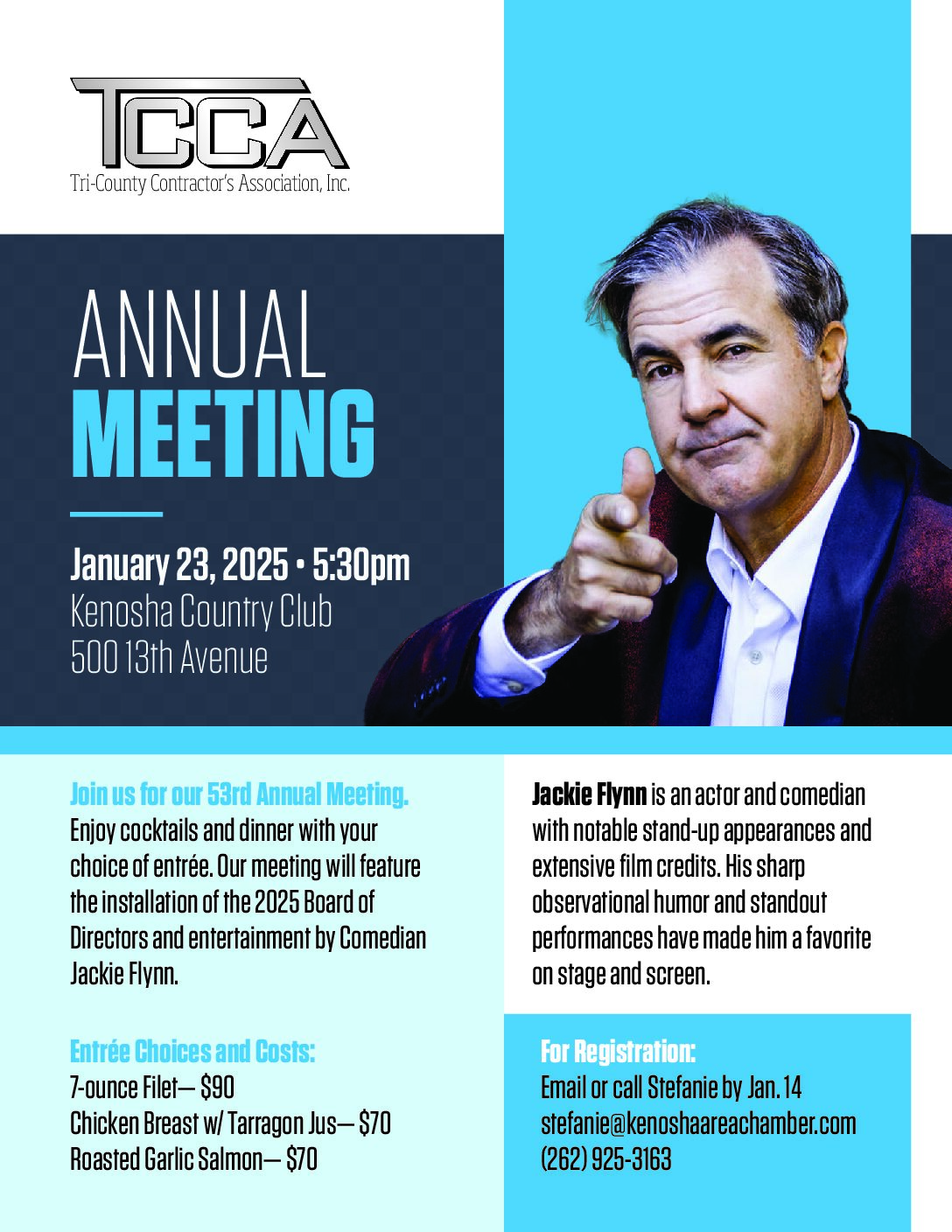 TCCA 2025 Annual Meeting Flyer